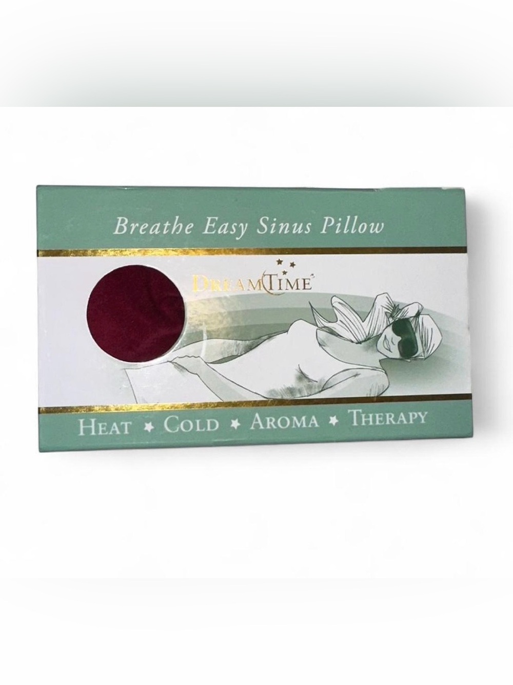 DreamTime Breathe Easy Sinus Pillow NIB